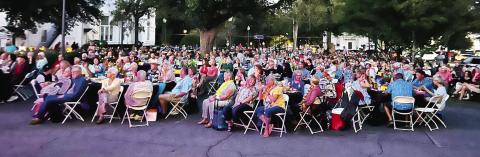 Outdoor concerts at The Plaza Arts Center typically draw large crowds. (CONTRIBUTED)