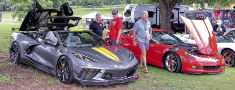 A wide range of Corvettes and other specialty cars were on display during the 2025 Lake Oconee BBQ &amp; Music Fest. LEIGH LOFGREN/Staff