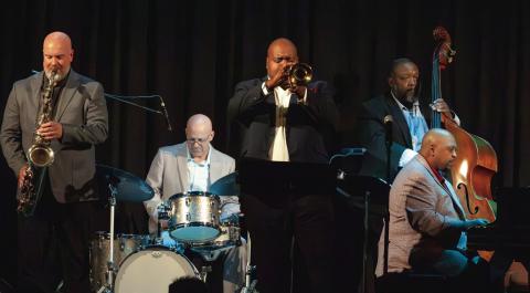 The Jazz Legacy Project open with “Bourbon Street Parade.”