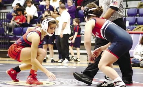 Senior Lily Frisch is expected to be a primary force on the PCHS wrestling team this season.