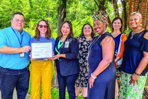 The USDA honored the Northeast Health District with its Gold Level Breastfeeding Award of Excellence for its breastfeeding promotion and support in the Women, Infants, and Children program. (CONTRIBUTED)