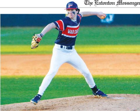 Putnam County junior Ethan Whatley has been one of the arms head coach Stephen Phillips has relied on this year. LANCE McCURLEY/Staff