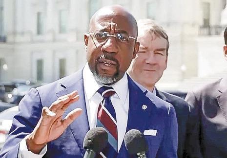 Georgia Senator Reverend Raphael Warnock introduced the American Family Act last week. CONTRIBUTED