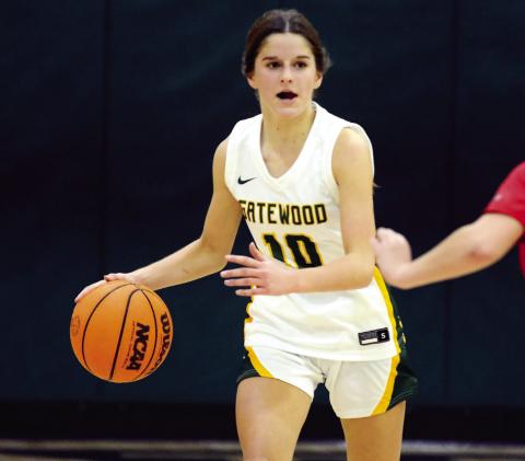 Maddie Capps, a freshman for the Lady Gators, had a big game with 18 points against Trinity Christian last Saturday. IAN TOCHER/File photo