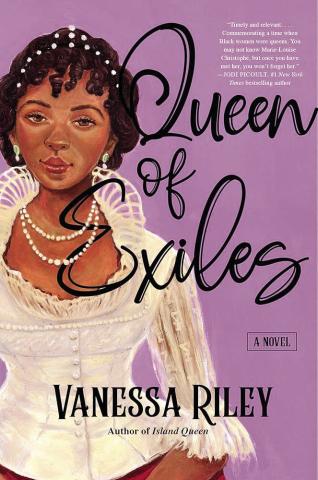 The cover of 'Queen of Exiles' by Vanessa Riley.
