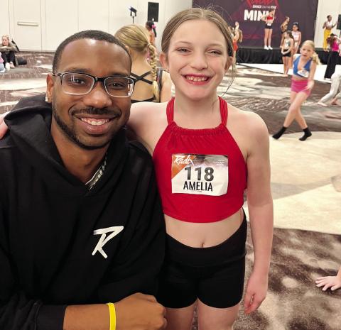 Amelia’s hard work paid off this year when she received a scholarship at Radix that also took her to California to participate in Dancerpalooza. (CONTRIBUTED)