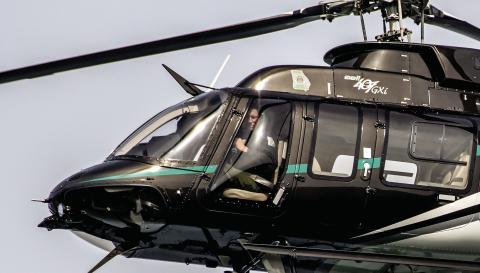 A Georgia DNR aviation crew searches Lake Oconee for missing boater Gary Jones last week. CONTRIBUTED/Casey Brady