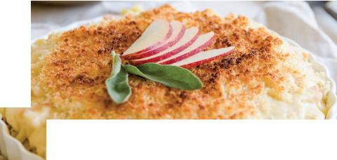 Roasted Apple Macaroni and Cheese