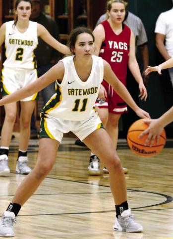 Junior point guard Carly Cannon provides a dependable, veteran presence to an overall young Gators team. IAN TOCHER/Staff