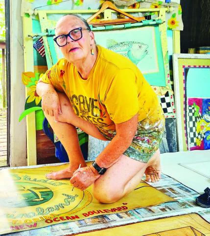 Artist Molly Lesnikowski will display her artwork at the MAGallery, starting on Oct. 18. (CONTRIBUTED)