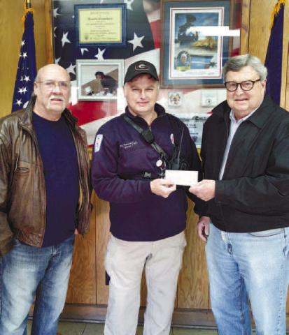 All Angels Church donates to city firefighters’ fund