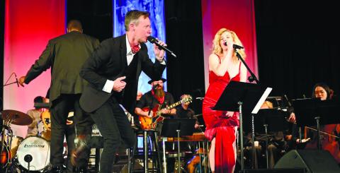Singers Rick Brantley and Emily West brought the songs of Nashville to life last Friday at Greensboro’s Festival Hall. LEIGH LOFGREN/Staff