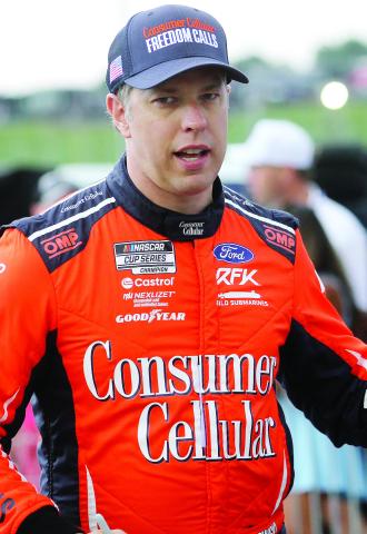 Brad Keselowski fought back from an early-race incident on Saturday, finishing second. BRAD HARRISON/Staff