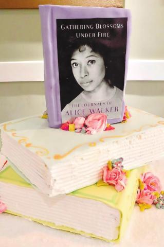 The reception included a cake made by Merci Beaucoup Fine Cakes &amp; Pastry. CONTRIBUTED