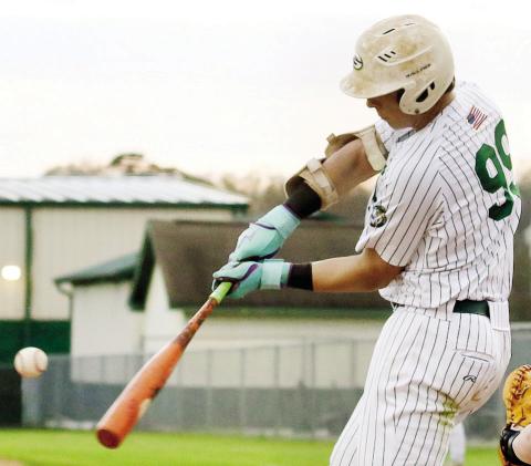 Gatewood sophomore Connor Mitchem totaled four hits and two RBIs over three games last week. TREY NORRIS/Staff