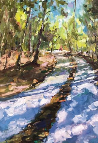 The Artisans Village Guild (AVG) will host its 10th annual Eatonton One Day Paint Out on April 18, throughout downtown Eatonton. CONTRIBUTED