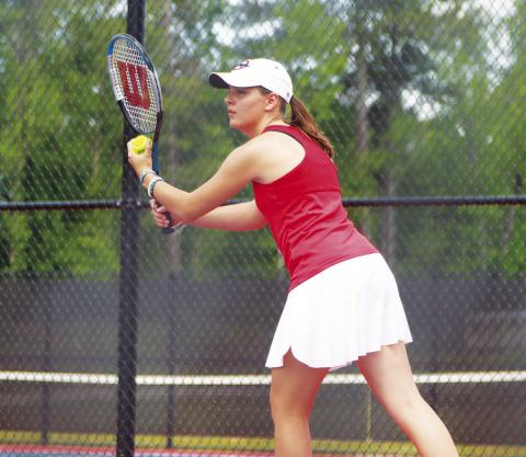 Joelle Lukens has played a crucial role in her team’s success and was named a first-team All-Region selection. LANCE MCCURLEY/Staff