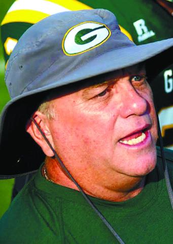 Gatewood math teacher Jeff Ratliff also serves as head coach of the football Gators.