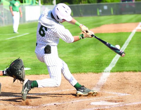 Gatewood’s Hunter Johnson (6) has been a reliable hitter for the Gators this season. TREY NORRIS/Staff