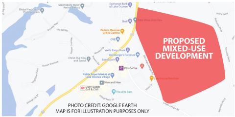 Mixed-use development planned near busy intersection