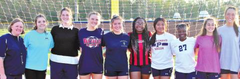 The Lady War Eagles won their first state tournament match but fell short against powerhouse Lovett. CONTRIBUTED