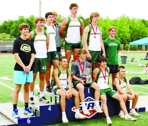The Gators finished second overall with 83 points at the 2023 GIAA Class AA state track meet, only trailing Trinity Christian with 182 points. TREY NORRIS/Staff
