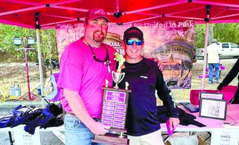 First-place winners Jeff Giese and Tommy Lee. CONTRIBUTED