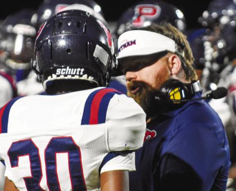 Chase Lundy (right) has been named the new Putnam County Middle School baseball coach. LANCE McCURLEY/ Staff