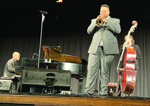 Jumaane Smith performed for the semi-annual Neighbors Helping Neighbors membership meeting in November. CONTRIBUTED 