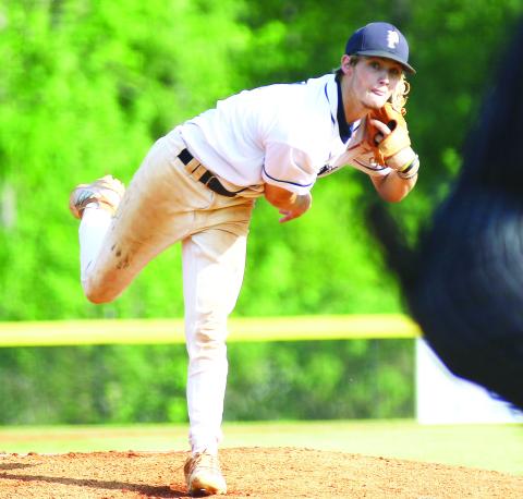 After a strong senior campaign at Putnam County, pitcher Hunter Holder is heading to South Georgia’s Thomas University this fall. (TREY NORRIS/Staff)