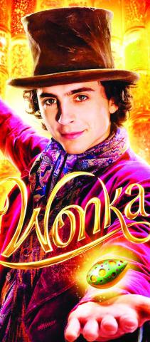 Willy Wonka, played by Timothée Chalamet , sets out on a journey to sell his chocolate to the world and establish the Wonka brand. COURETESY OF WANRT BROS. PICTURES
