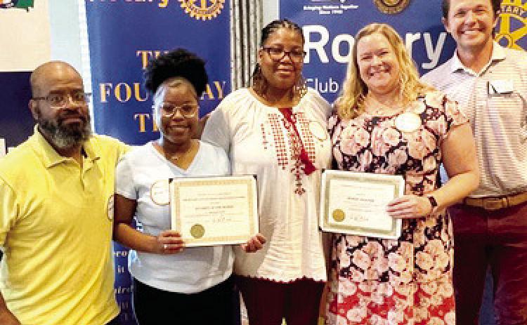 Rotary Club honors Students of the Month