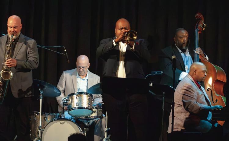 The Jazz Legacy Project opens with “Bourbon Street Parade.” LEIGH LOFGREN/Staff