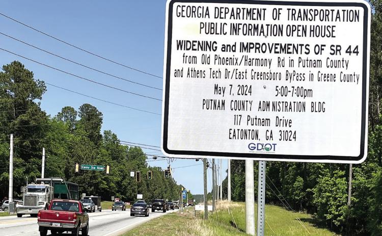 GDOT calls another meeting on Highway 44 widening
